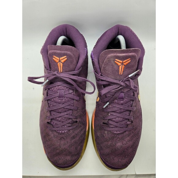 Nike Kobe AD Devin Booker PE Basketball Shoes Mens 10.5 Purple Athletic Sneakers